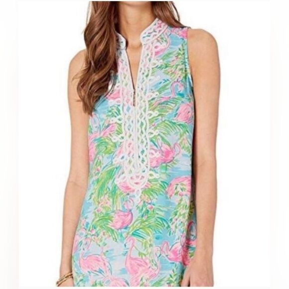 NWT LILLY PULITZER Jane Shift Dress   "FLORIDITA"  size 0 - Picture 5 of 6